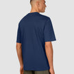 Heavy Box Fit T-shirt Navy