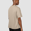 Heavy Box Fit T-shirt Stone Beige