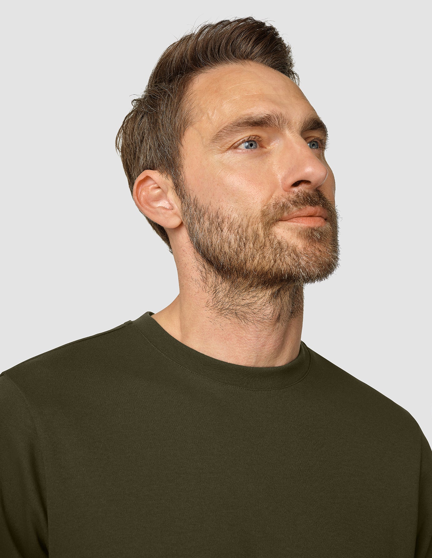 Heavy Box Fit T-shirt Nightfall Green