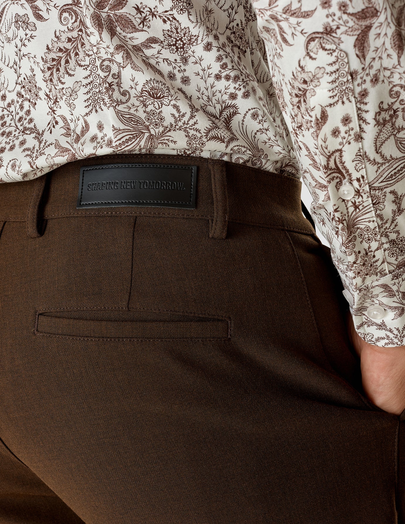 Heavy Edition Pants Slim Espresso Melange 2.0