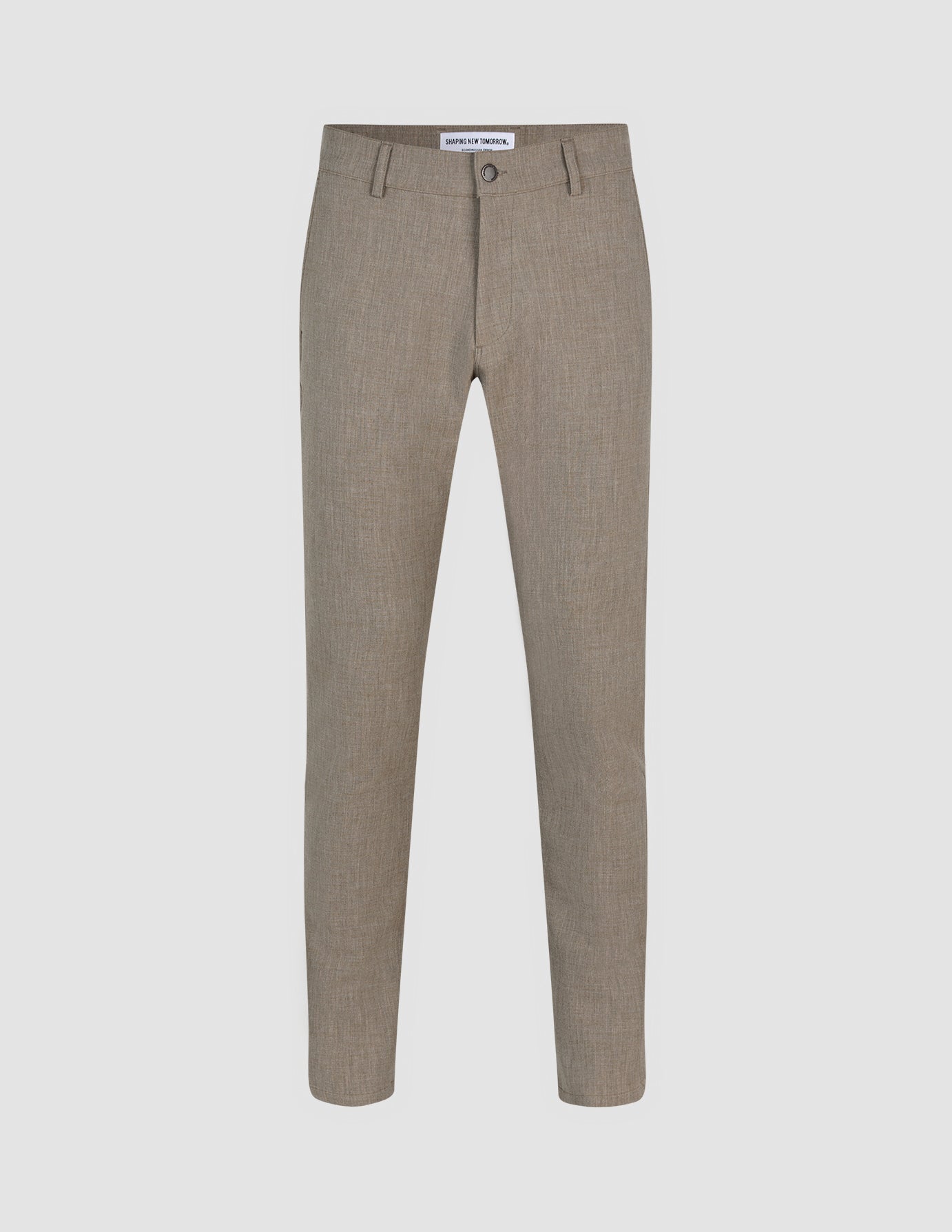 Heavy Edition Pants Slim Khaki Melange 2.0