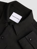 Heavy Edition Transitional Overshirt Black Melange