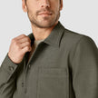 Heavy Edition Transitional Overshirt Remote Green Twill