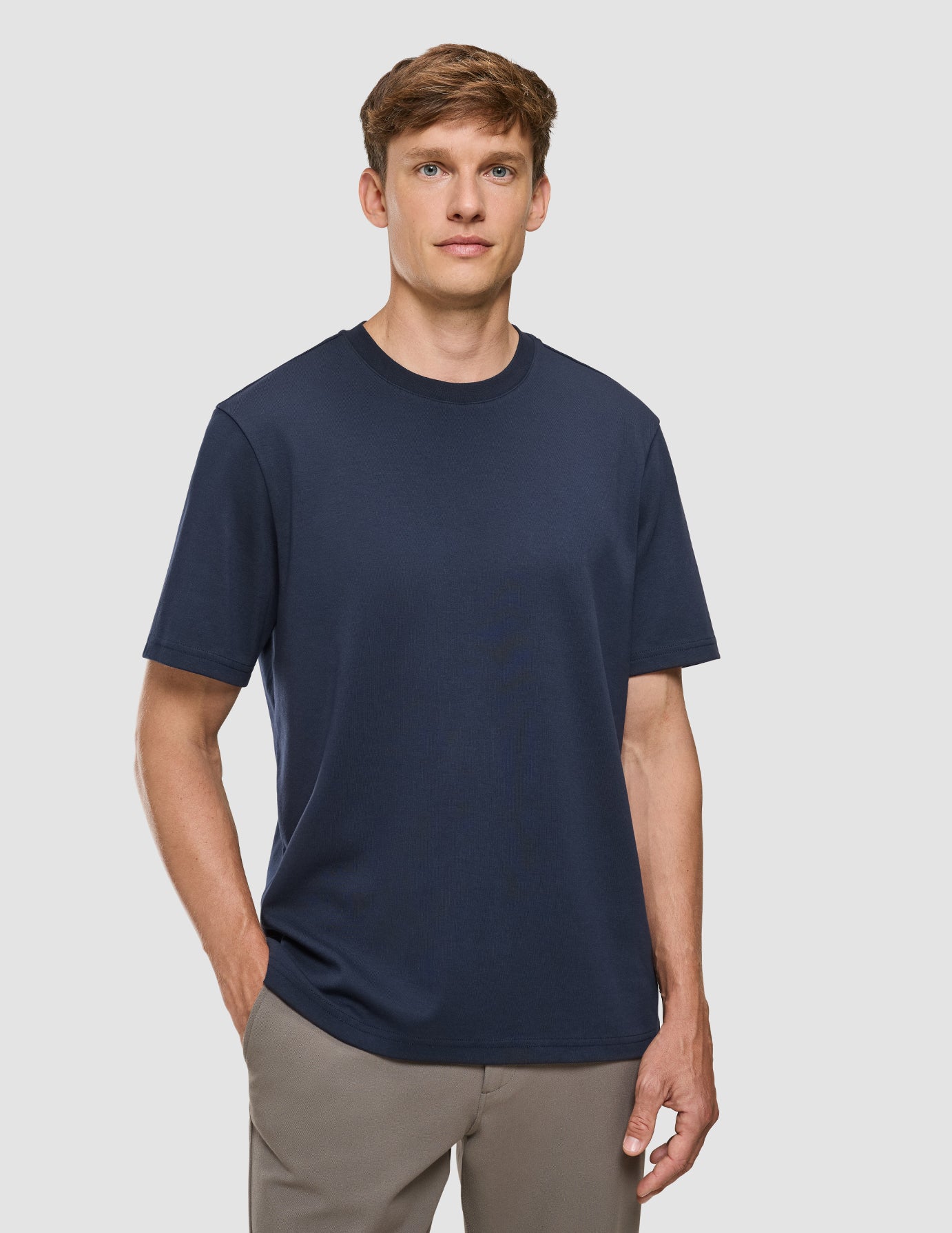 Heavy Box Fit T-shirt Dark Navy