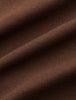 Heavy Box Fit T-shirt Saddle Brown