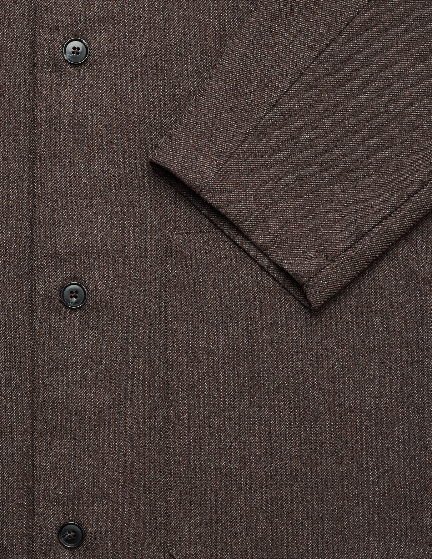 Heritage Overshirt Ash Brown