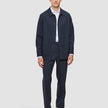 Heritage Overshirt Dark Navy Pinstripe