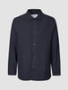 Heritage Overshirt Dark Navy Pinstripe
