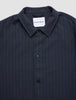 Heritage Overshirt Dark Navy Pinstripe