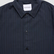 Heritage Overshirt Dark Navy Pinstripe