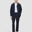 Heritage Pants Relaxed Fit Dark Navy Pinstripe