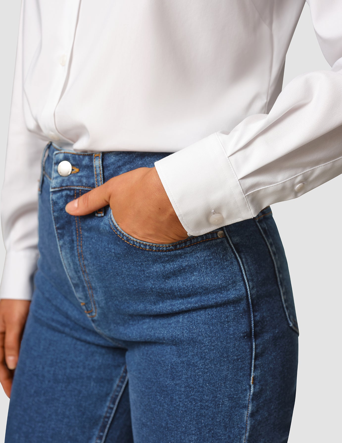 Jeans Tapered Medium Blue