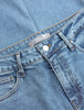 Jeans Tapered Snow Blue Wash