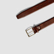 Leather Belt Dark Brown