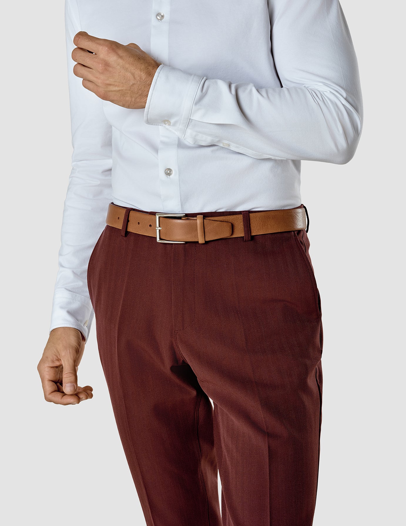 Leather Belt Light Brown