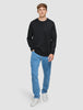 Lightweight Crewneck Black