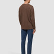 Lightweight Crewneck Saddle Brown