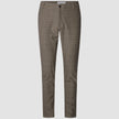 Limited Check Pants Slim Khaki