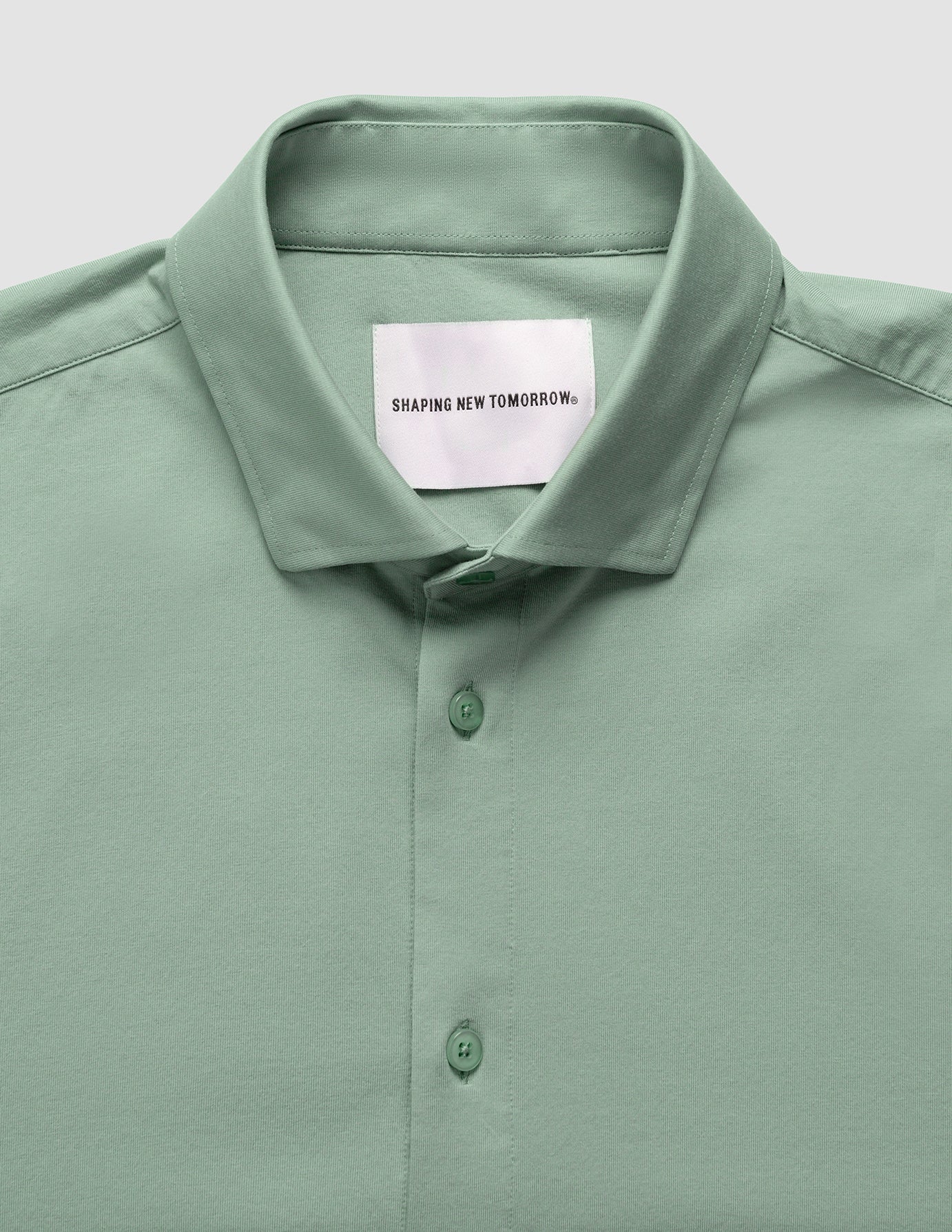 Classic Short Sleeve Shirt Fresh Green