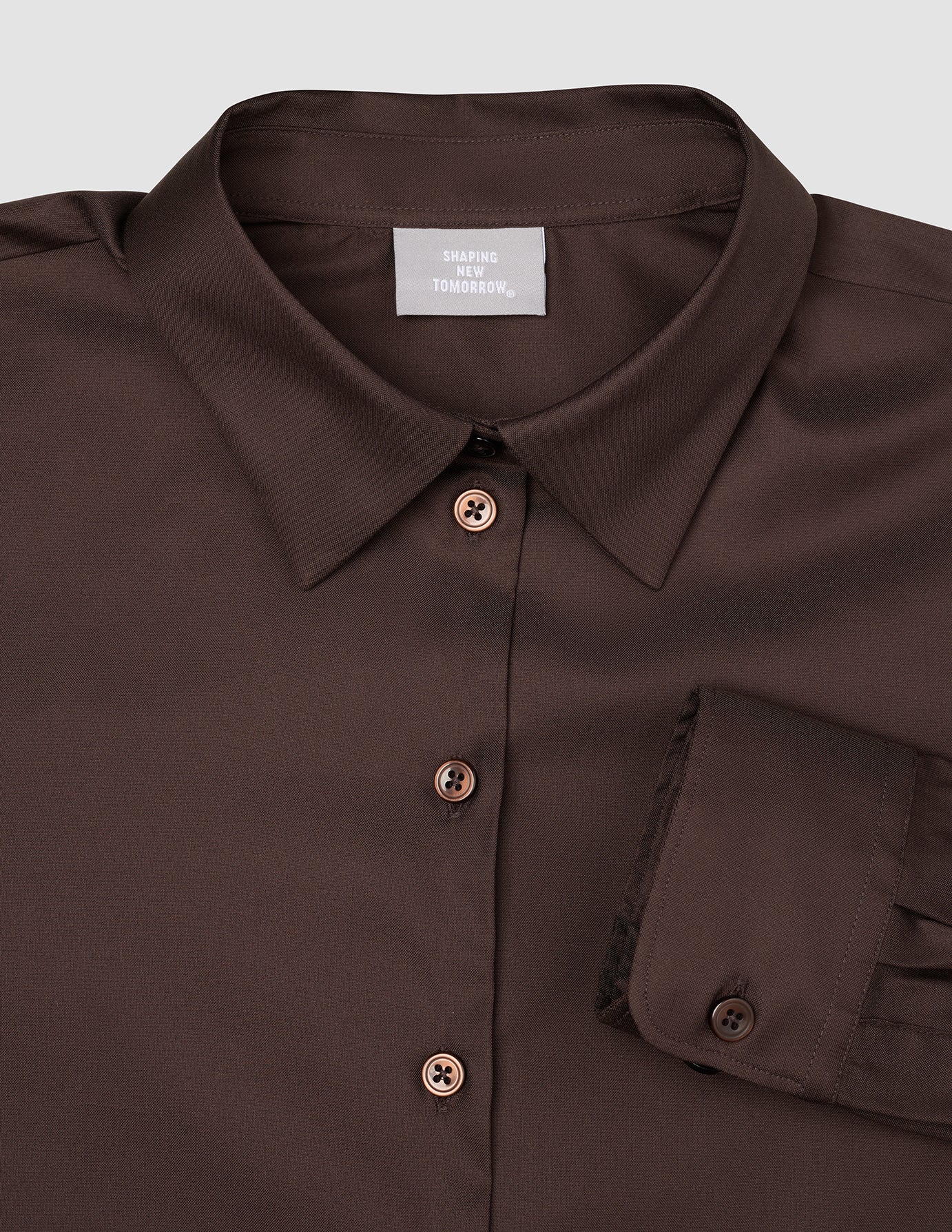 Women's Oxford Shirt Espresso Regular