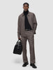 Siena Pants Relaxed Fit Dark Chestnut Melange