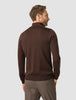 Premium Merino Half Zip Espresso