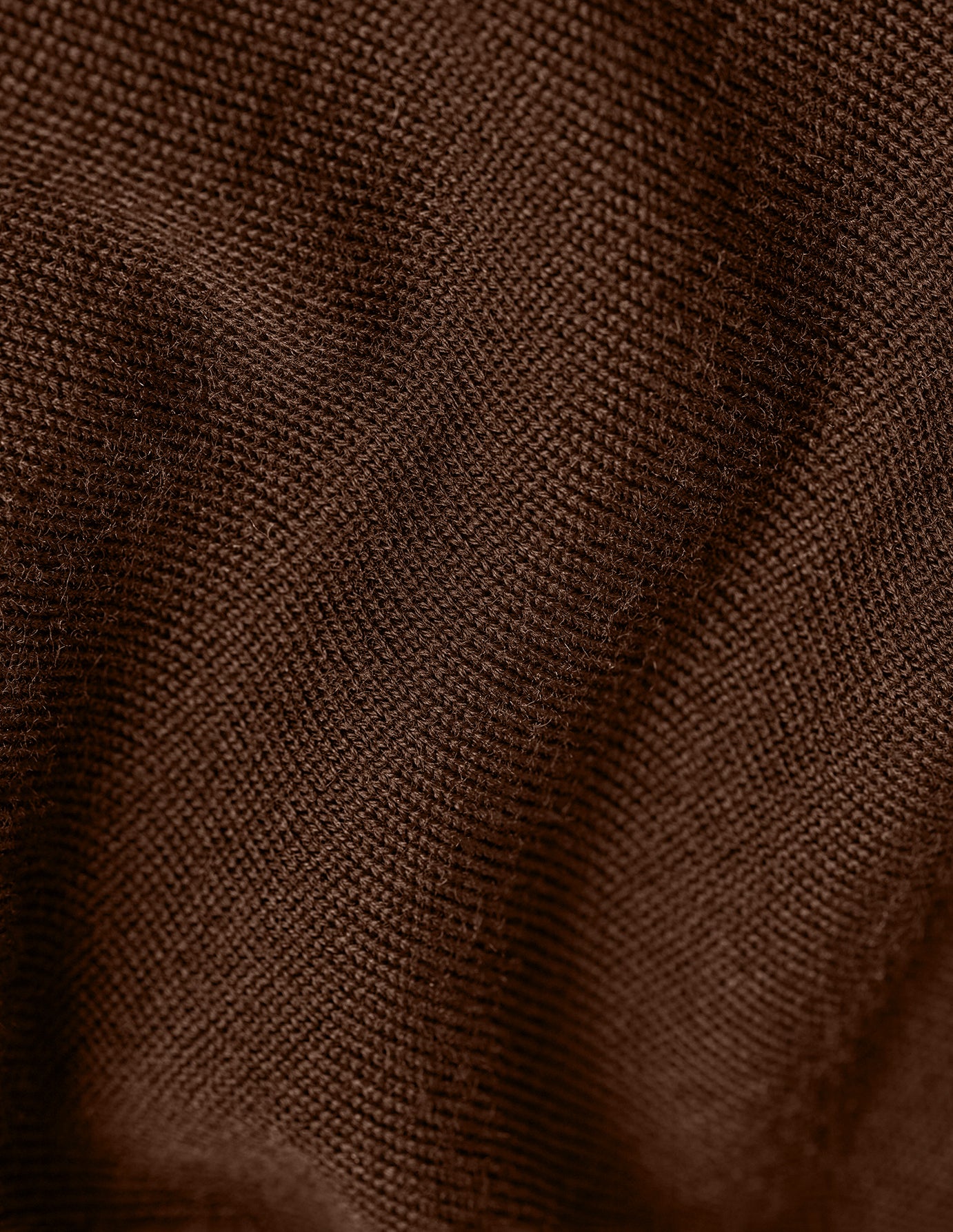 Premium Merino Half Zip Espresso