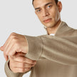 Premium Merino Half Zip Sahara