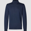 Premium Merino Turtleneck Navy