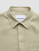 Refined Linen Long Sleeve Shirt Soft Sand