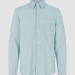 Refined Linen Long Sleeve Shirt Sky Blue