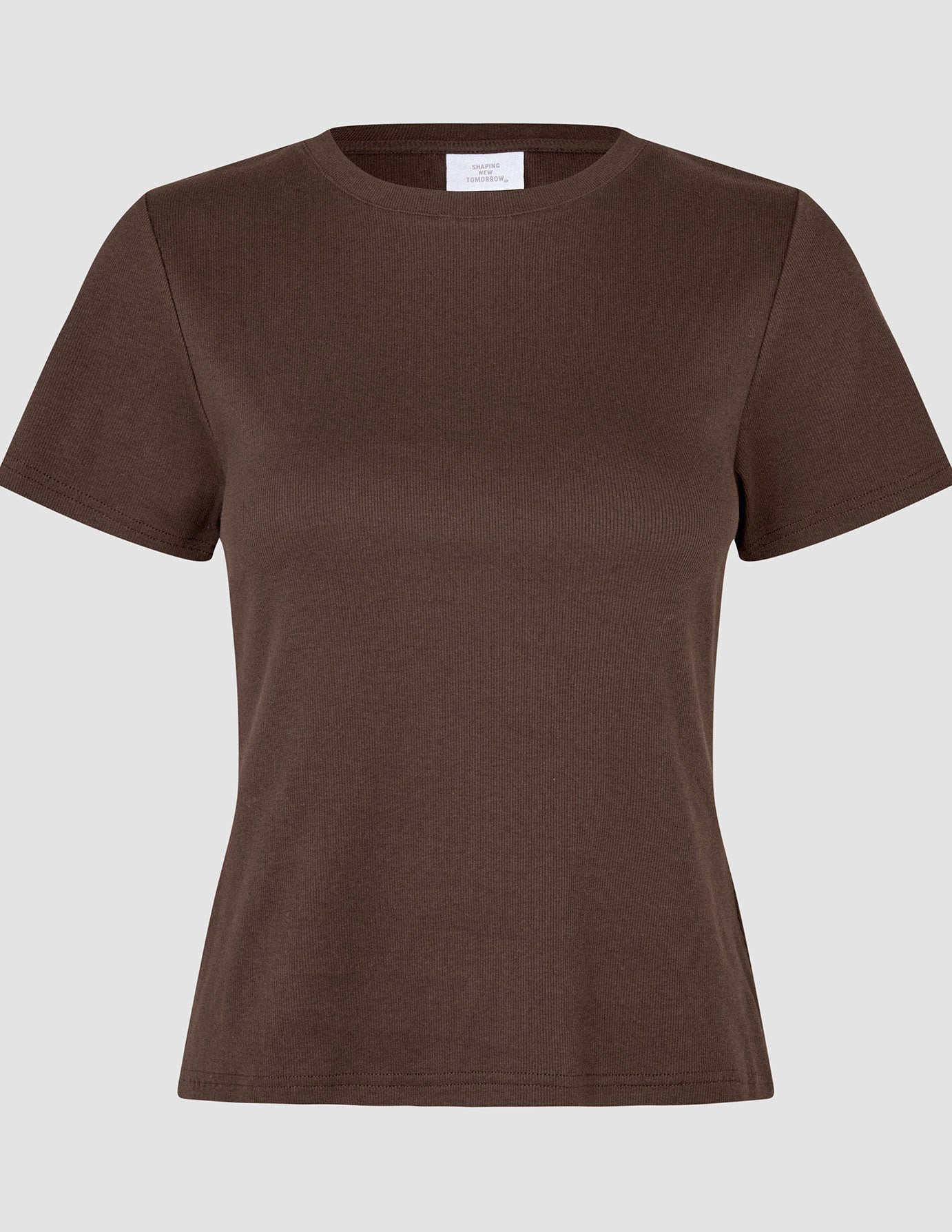 Women's Rib T-Shirt Espresso