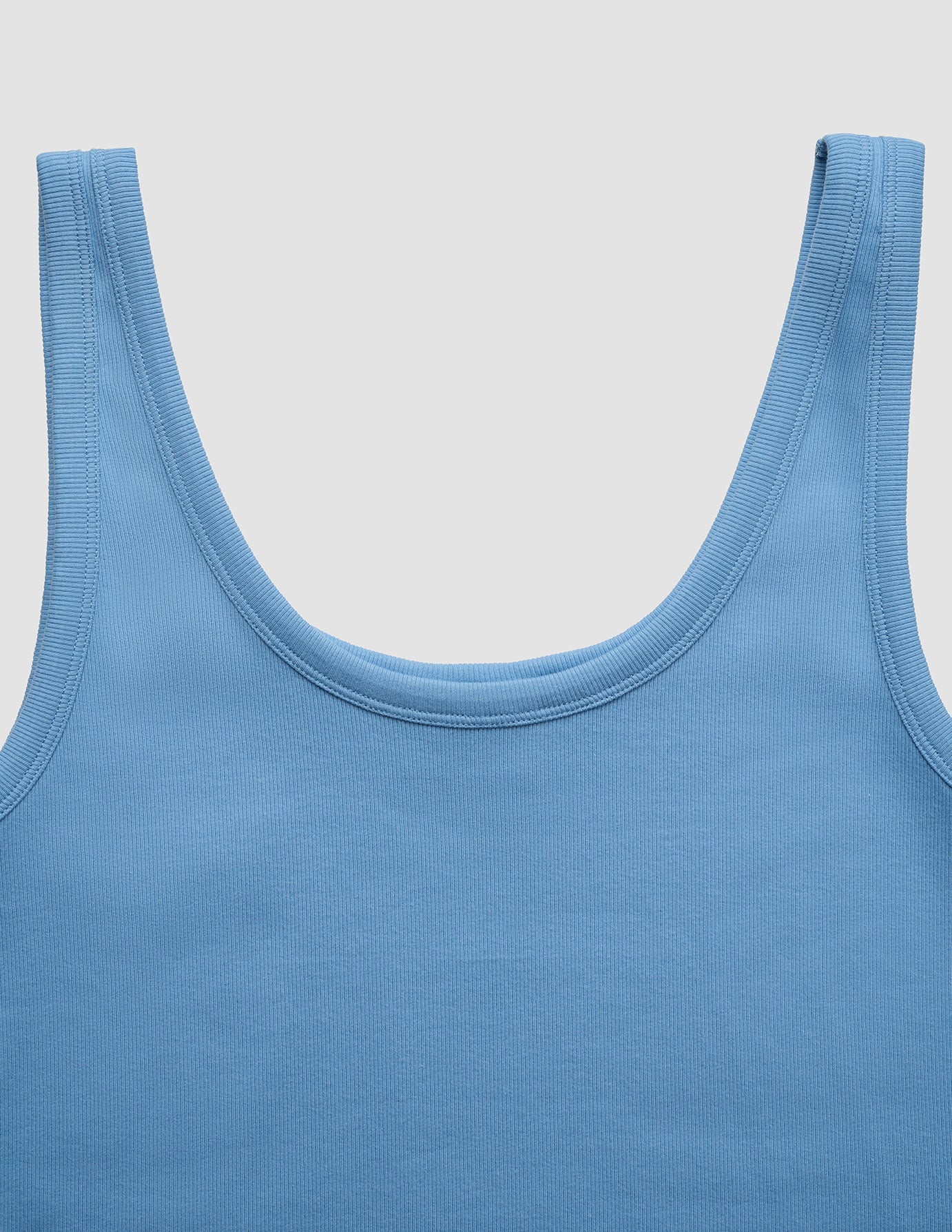 Women's Rib Tank Top Blissful Blue