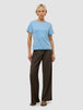 Women's Rib T-Shirt Blissful Blue