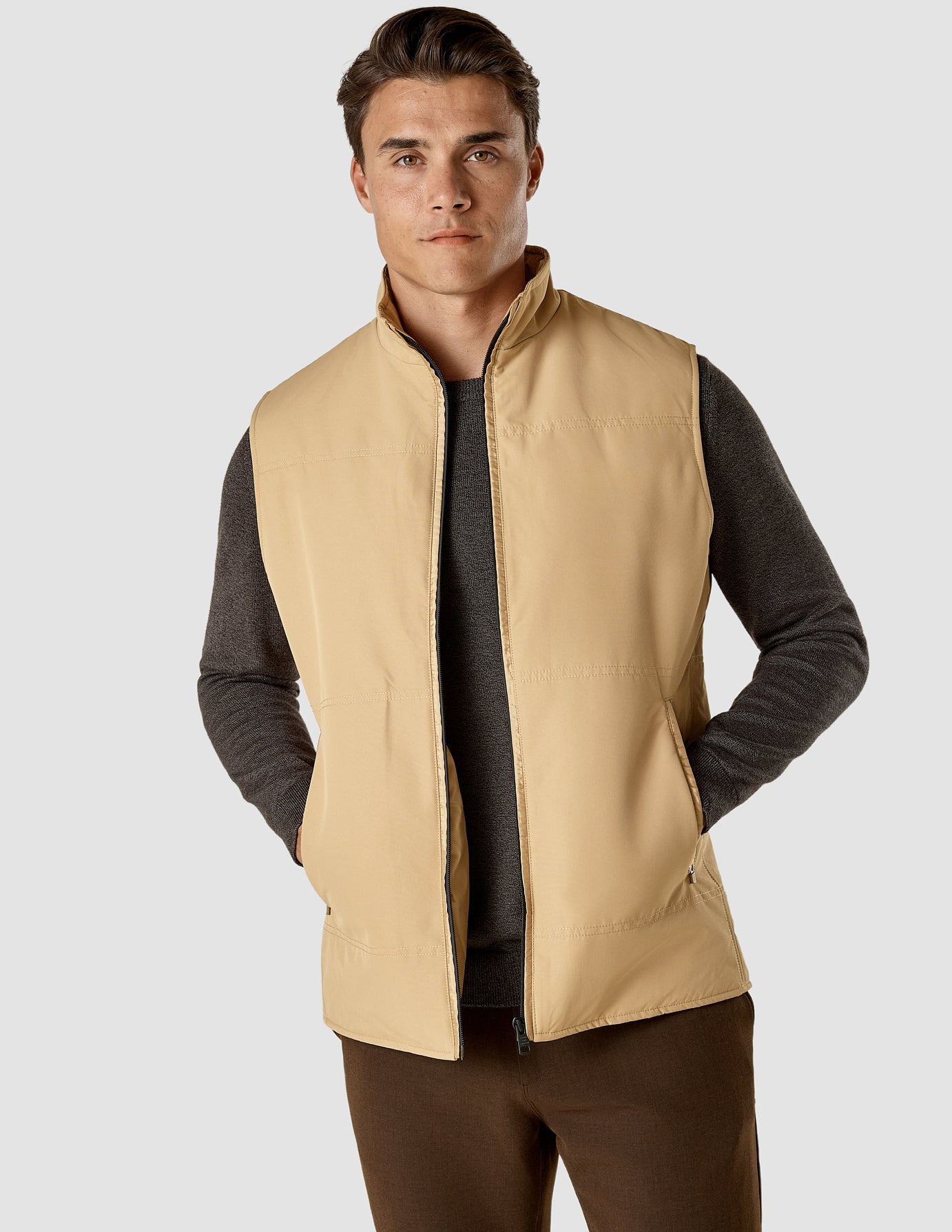 Utility Vest Khaki SHAPING NEW TOMORROW