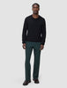 Seamless Premium Merino Knit Crewneck Black