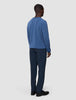 Seamless Premium Merino Knit Crewneck Dusky Blue