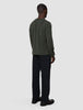 Seamless Premium Merino Knit Crewneck Green Night