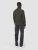 Seamless Premium Merino Knit Half Zip Green Night