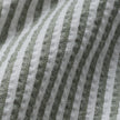 Seersucker Casual Shirt Green Stripes