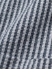 Seersucker Casual Shirt Navy Stripes