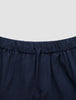 Seersucker Shorts Dark Navy