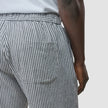 Seersucker Shorts Navy Stripes