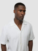 Seersucker Short Sleeve Shirt Blue Stripes