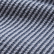 Seersucker Short Sleeve Shirt Navy Stripes