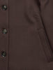 Women's Serene Short Jacket Chocolate Herringbone