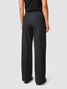 Serene Pants Wide Black Night Pinstripe