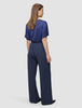 Women's Serene Pants Wide Marine Pinstripe