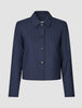 Serene Set Marine Pinstripe Short Jacket Pants