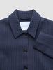 Women's Serene Short Jacket Marine Pinstripe